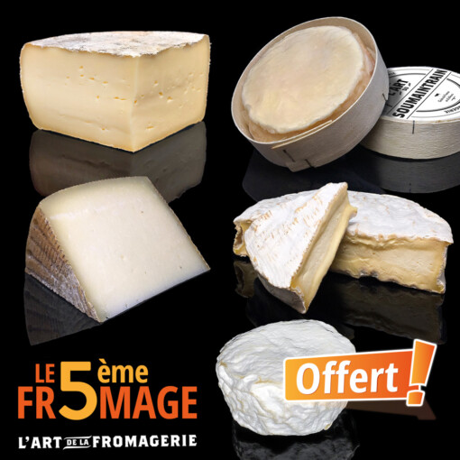 Panier Avril 5 fromages
