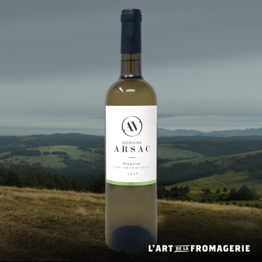 Les Amandières Bio 75 cl – Vin Bio Blanc d’Ardèche