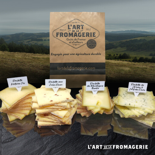 Sachet raclette 4 fromages pour 2 pers.