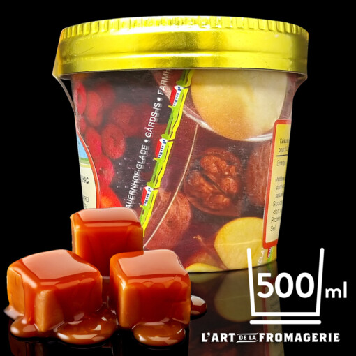 Glace Caramel Bio – 500ml