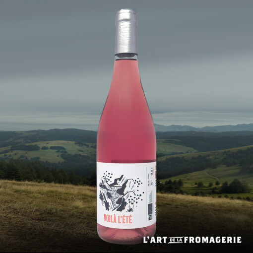 Voilà l’été 75cl – Vin Bio Rosé d’Ardèche