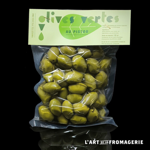 Olives vertes pistou – 175g