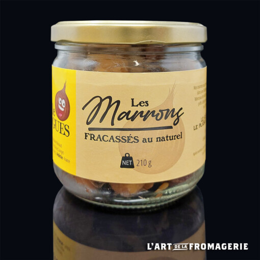 Marrons fracassés au naturel d&rsquo;Ardèche AOP – 210g